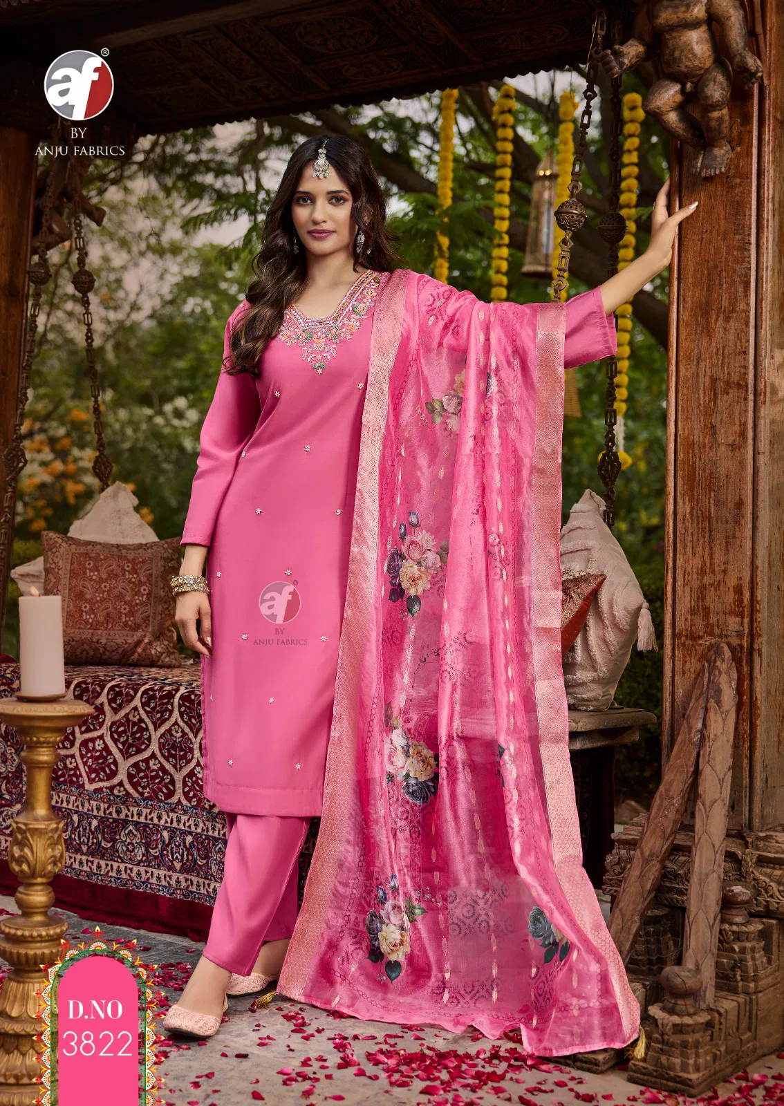 Shararat Vol 7 By Anju Viscose Modal Designer Kurti With Bottom Dupatta Wholesale Price IN Surat